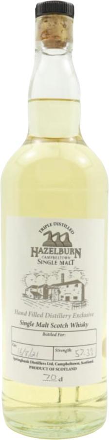 Hazelburn Hand Filled Distillery Exclusive
