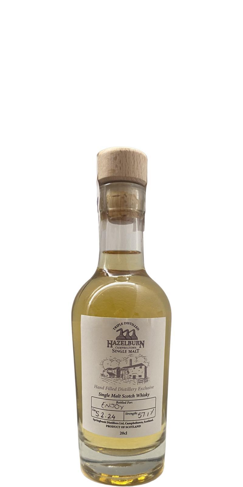 Hazelburn Hand Filled Distillery Exclusive