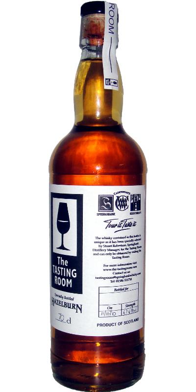 Hazelburn The Tasting Room