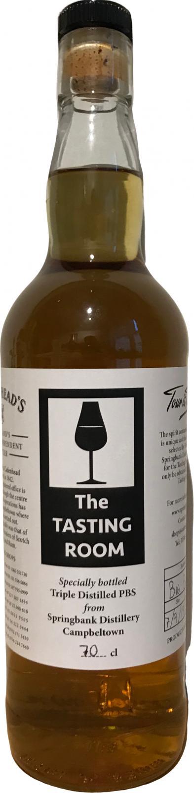 Hazelburn The Tasting Room