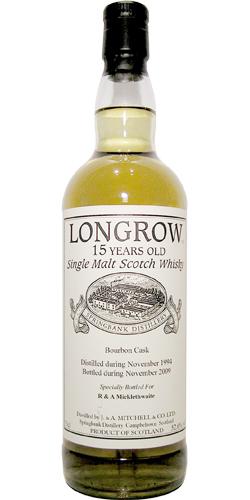 Longrow 1994 Private Bottling