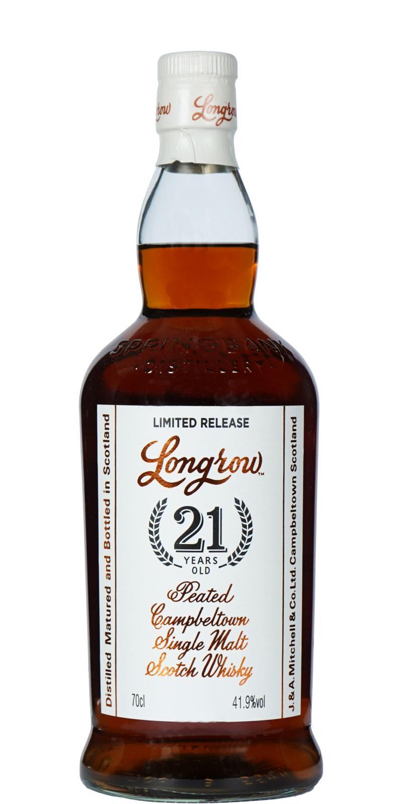Longrow 21-year-old Single Cask