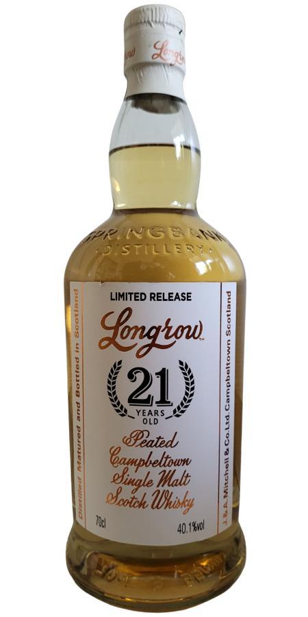 Longrow 21-year-old Single Cask