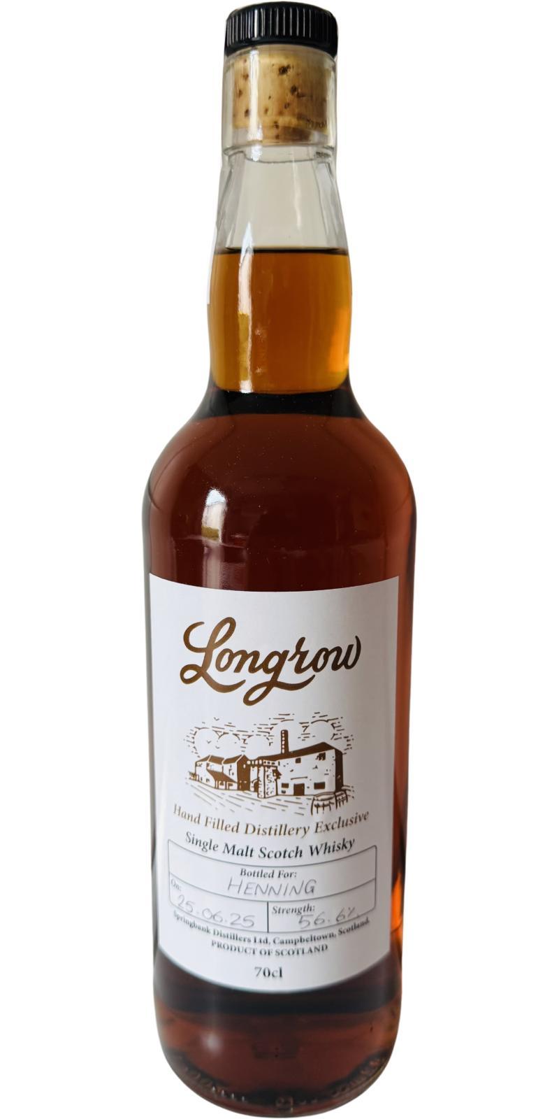 Longrow Hand Filled Distillery Exclusive