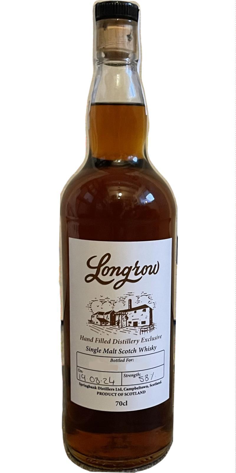Longrow Hand Filled Distillery Exclusive