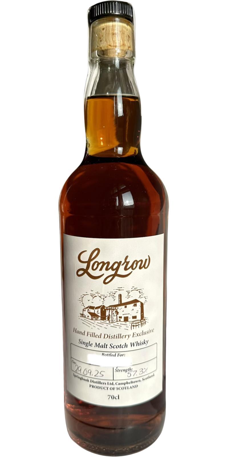 Longrow Hand Filled Distillery Exclusive