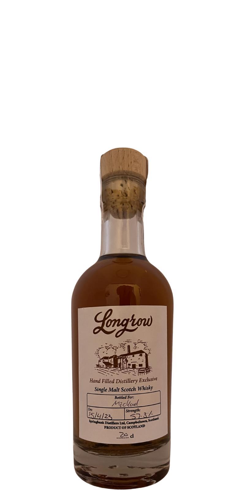 Longrow Hand Filled Distillery Exclusive