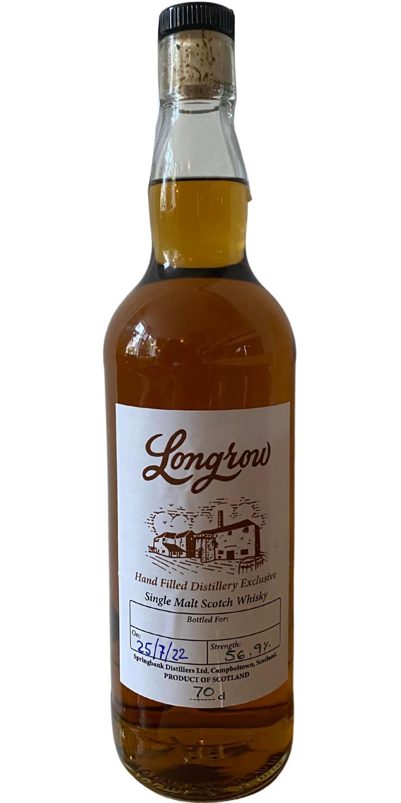 Longrow Hand Filled Distillery Exclusive