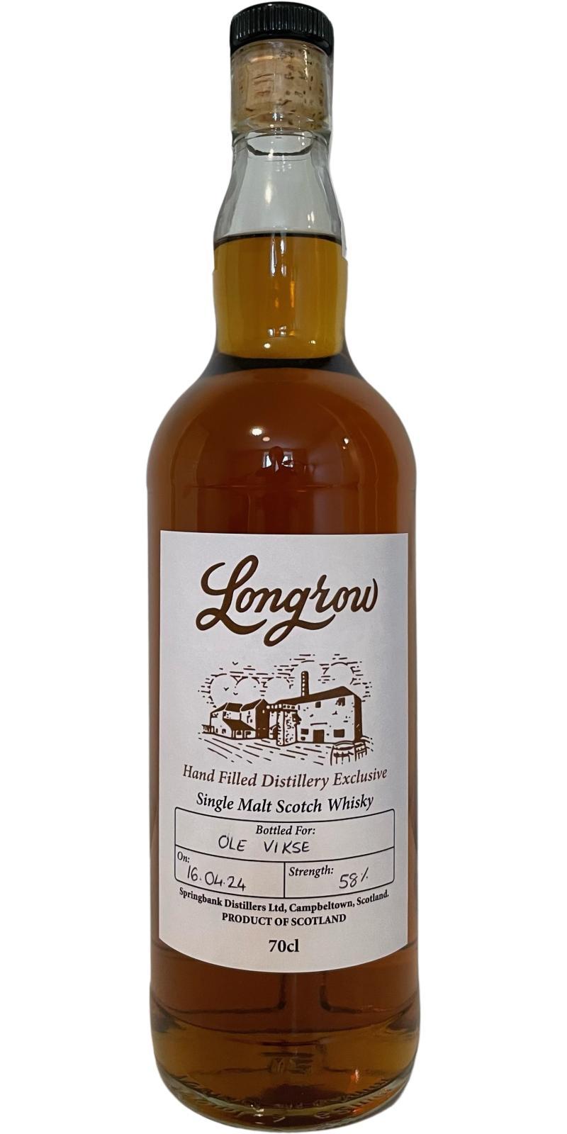 Longrow Hand Filled Distillery Exclusive