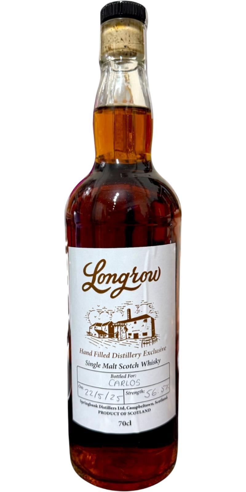 Longrow Hand Filled Distillery Exclusive