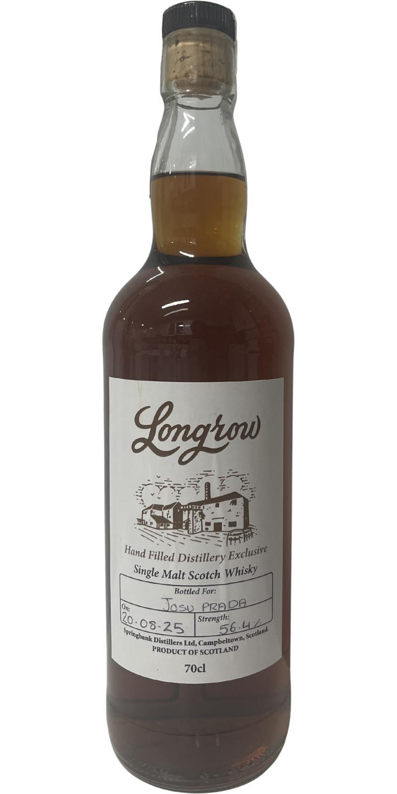 Longrow Hand Filled Distillery Exclusive