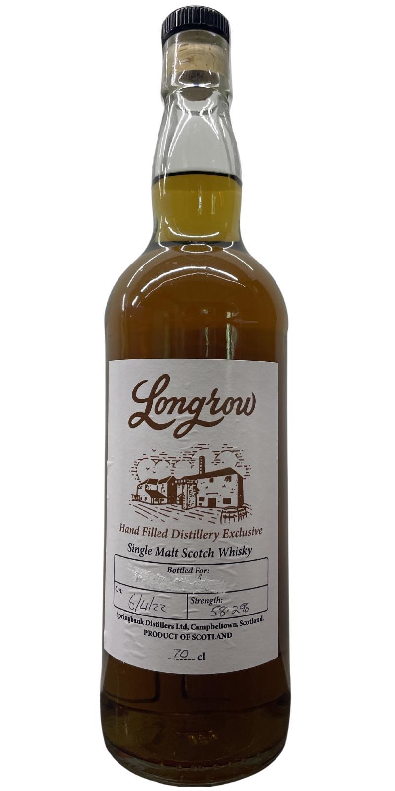 Longrow Hand Filled Distillery Exclusive