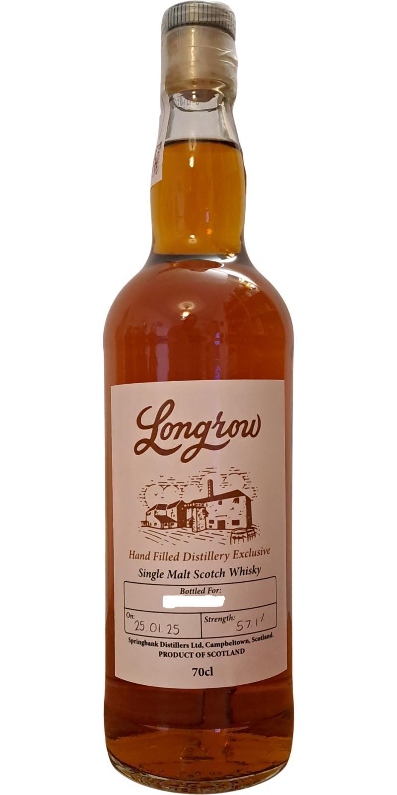 Longrow Hand Filled Distillery Exclusive