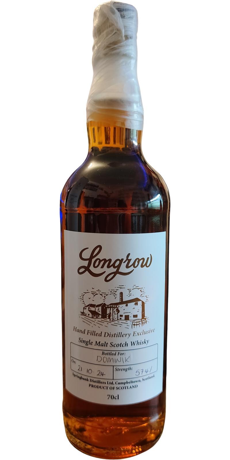 Longrow Hand Filled Distillery Exclusive