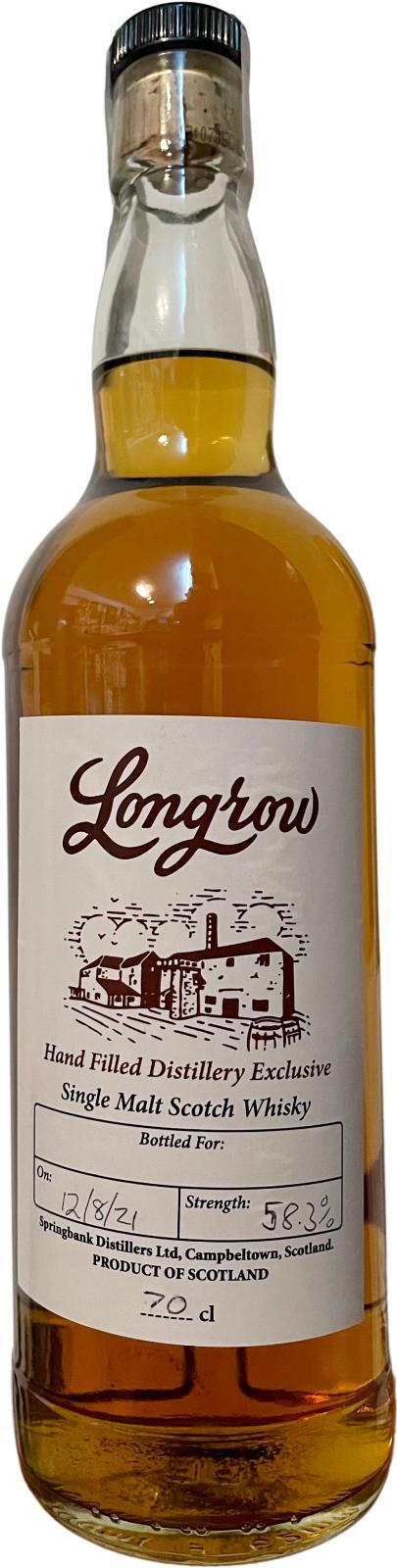Longrow Hand Filled Distillery Exclusive