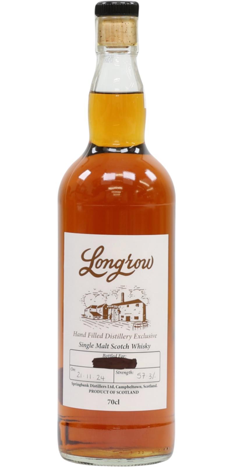Longrow Hand Filled Distillery Exclusive
