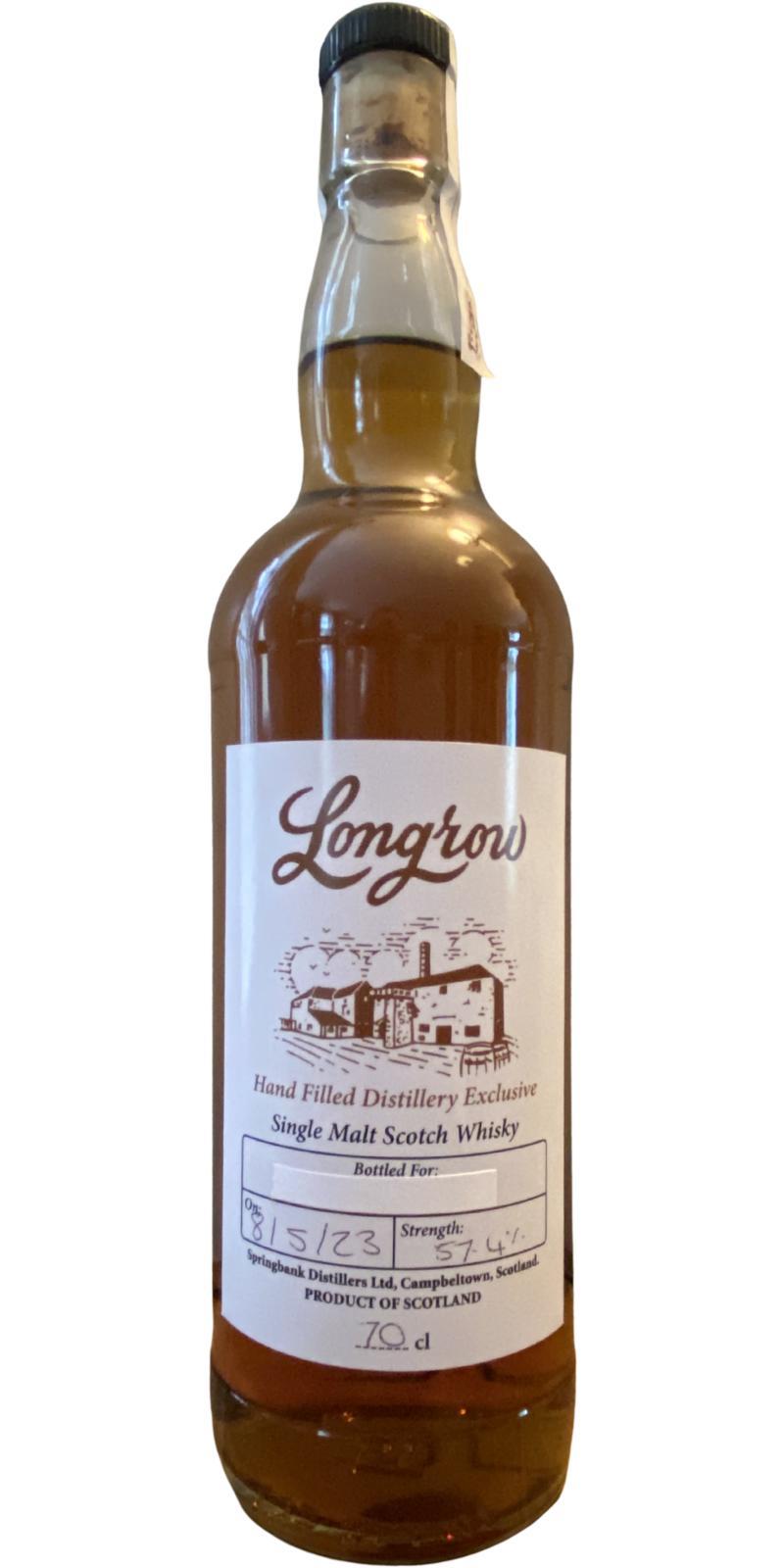 Longrow Hand Filled Distillery Exclusive