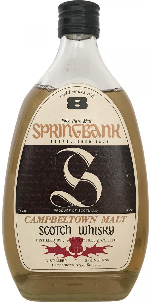 Springbank 08-year-old 100% Pure Malt