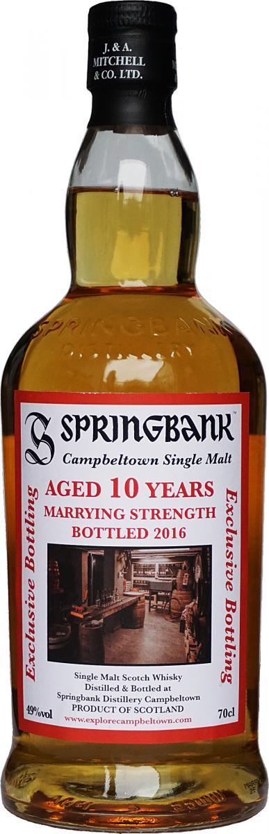 Springbank 10-year-old Marrying Strength