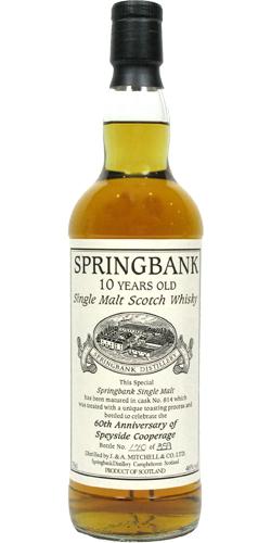 Springbank 10-year-old Private Bottling