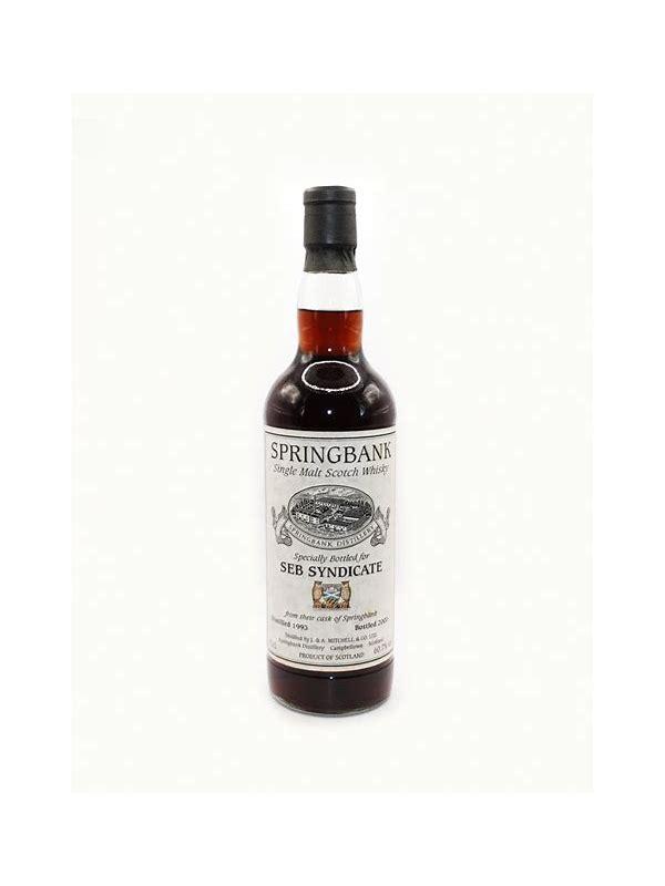 Springbank 10-year-old Private Bottling