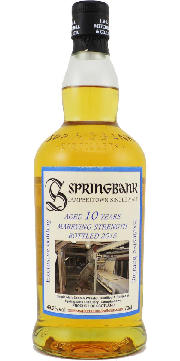 Springbank 10-year-old Marrying Strength