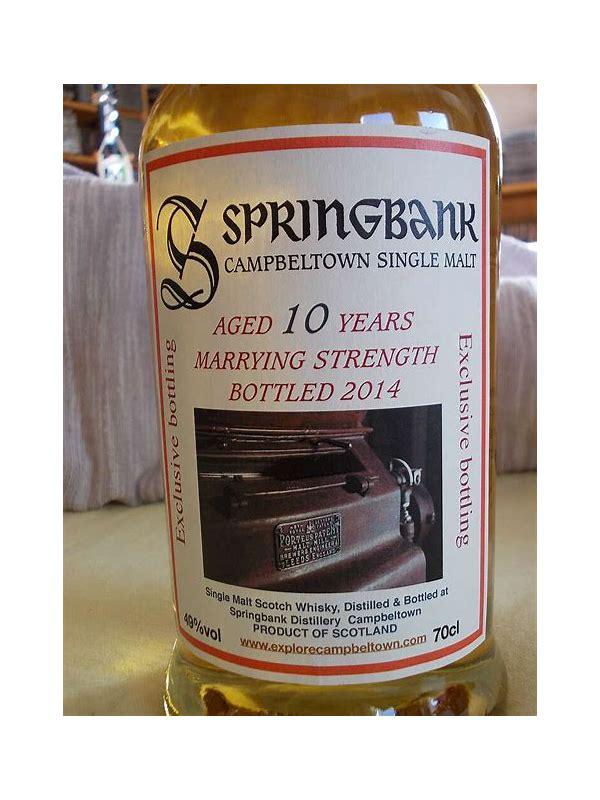 Springbank 10-year-old Marrying Strength