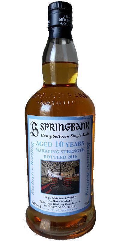 Springbank 10-year-old Marrying Strength