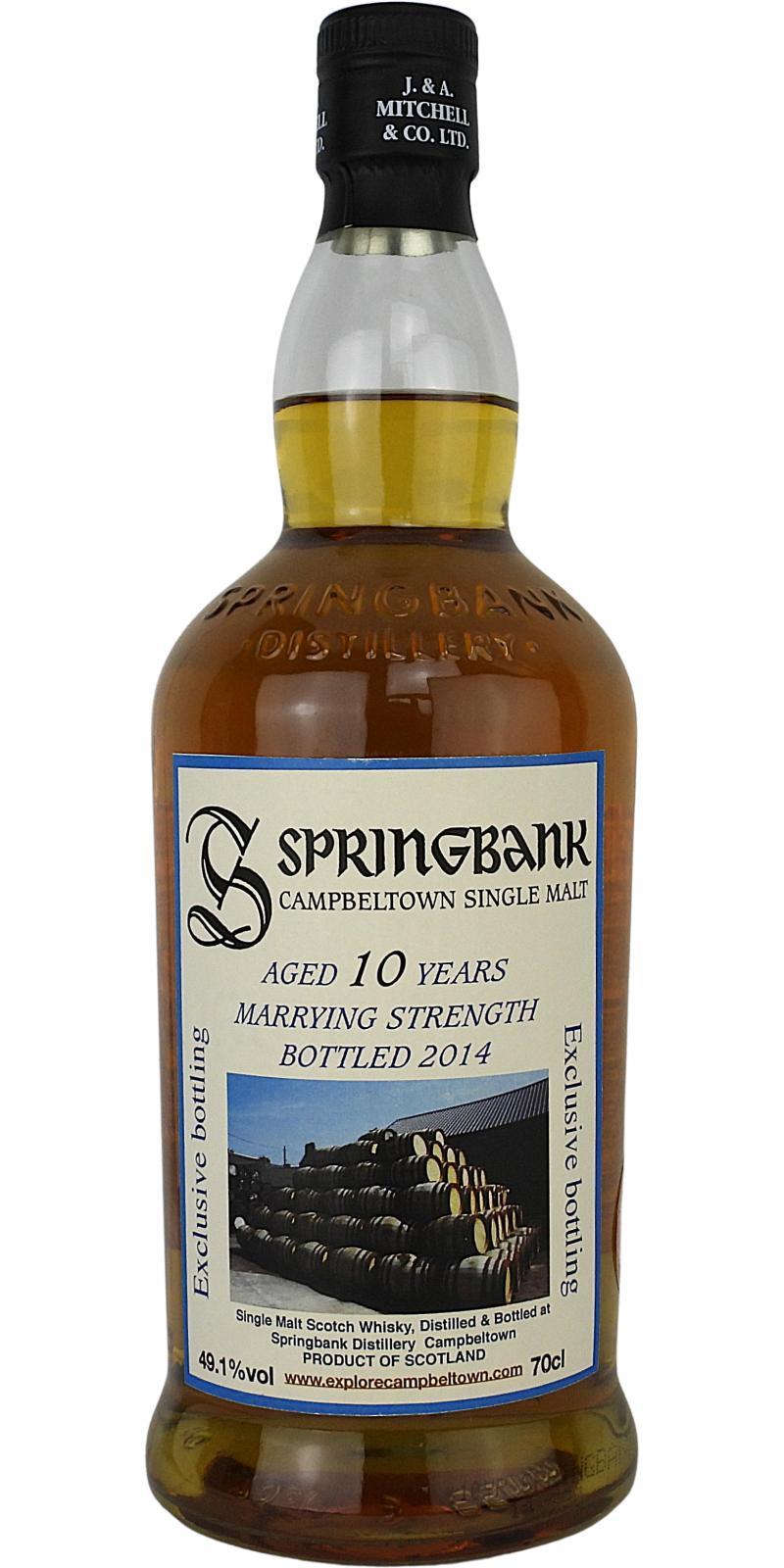 Springbank 10-year-old Marrying Strength