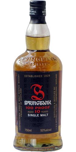 Springbank 100 Proof
