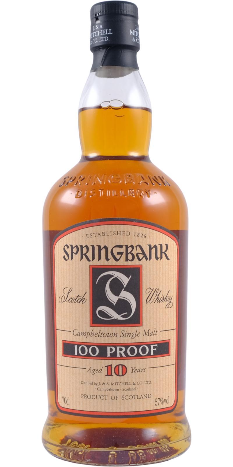 Springbank 100° Proof