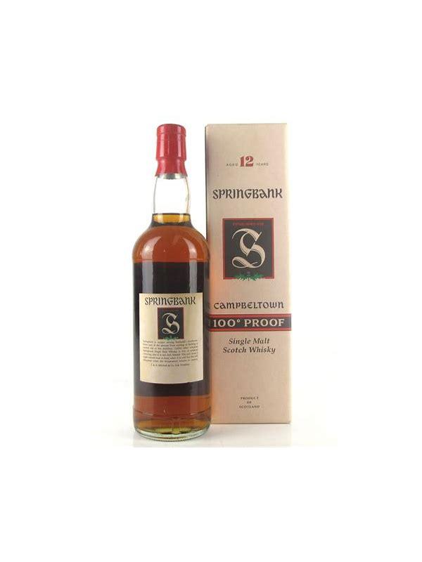 Springbank 100° Proof Green Thistle
