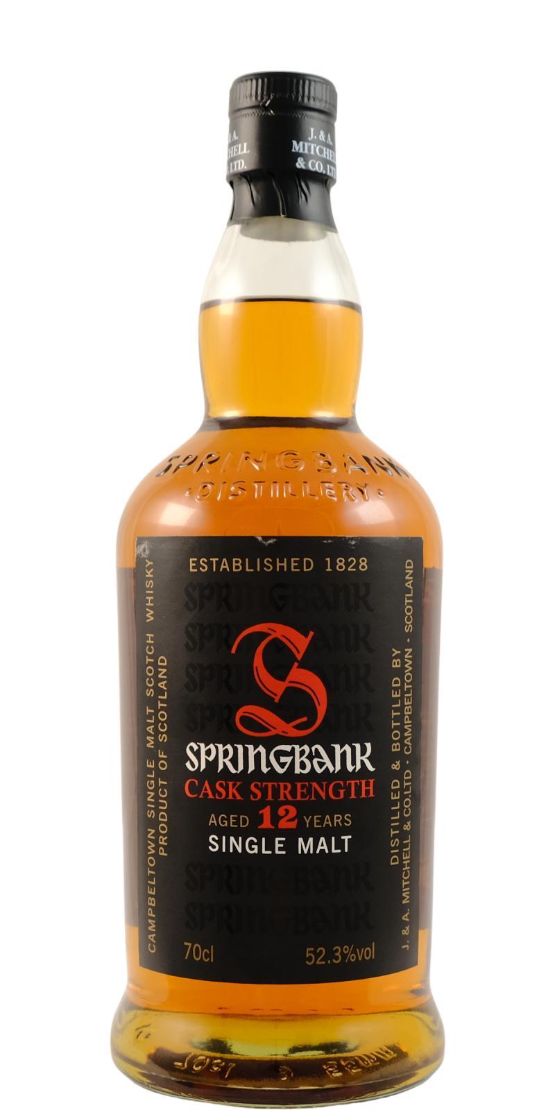 Springbank 12-year-old Cask Strength