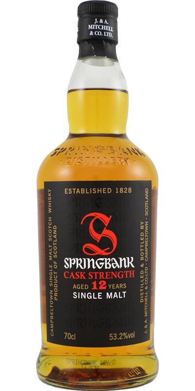 Springbank 12-year-old Cask Strength