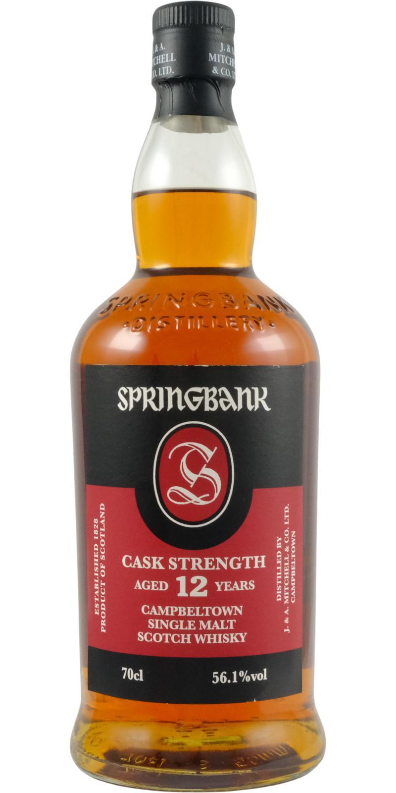 Springbank 12-year-old Cask Strength