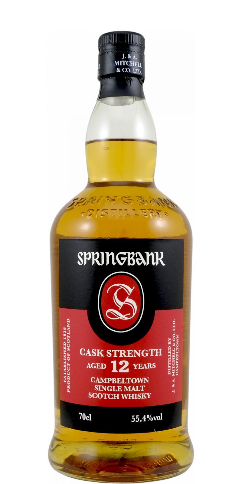 Springbank 12-year-old Cask Strength