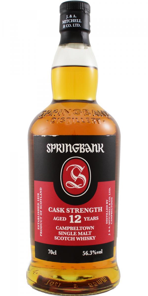 Springbank 12-year-old Cask Strength