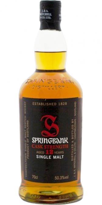 Springbank 12-year-old Cask Strength