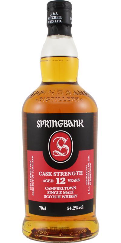 Springbank 12-year-old Cask Strength