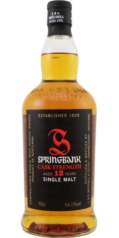 Springbank 12-year-old Cask Strength