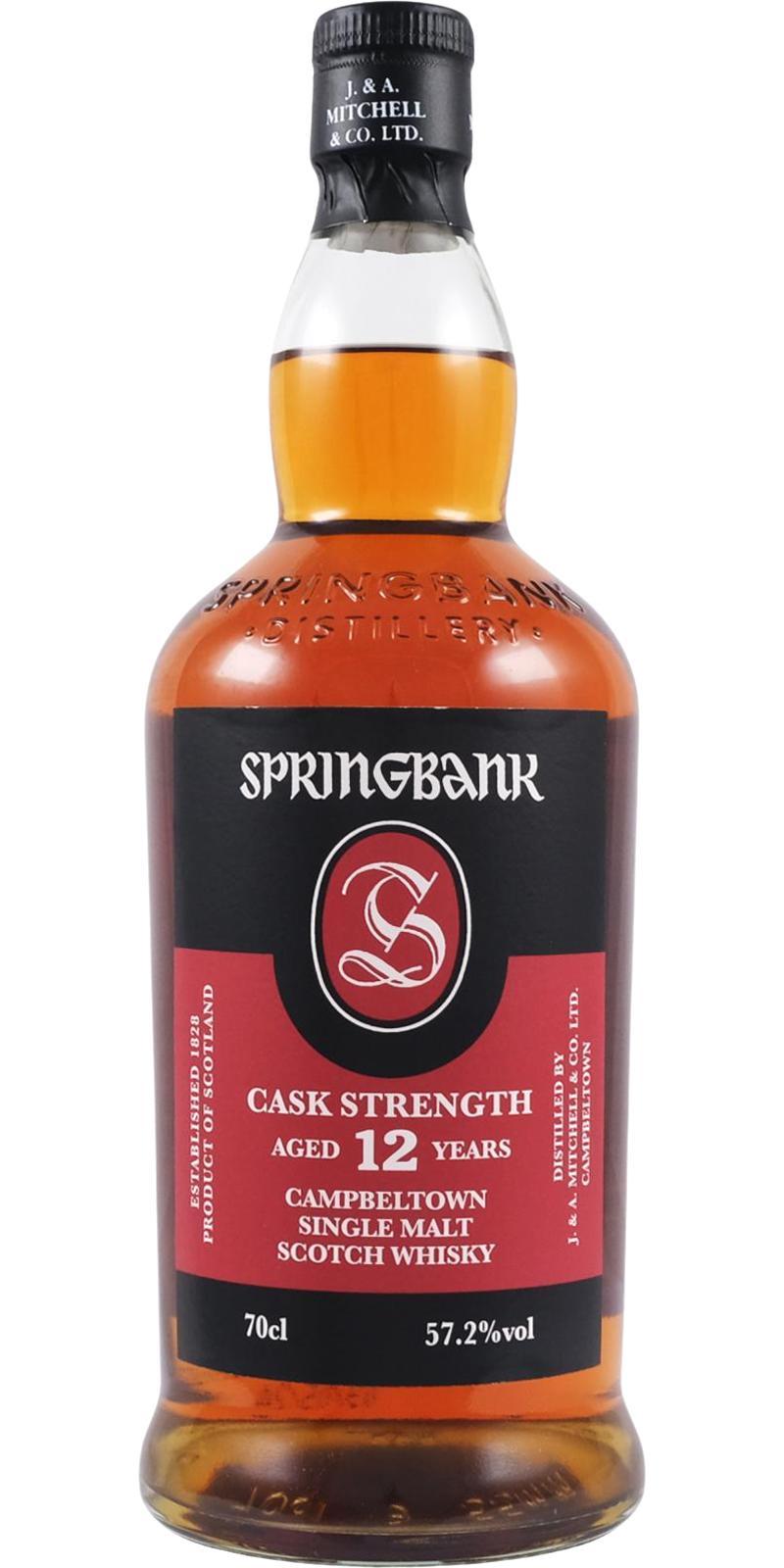 Springbank 12-year-old Cask Strength