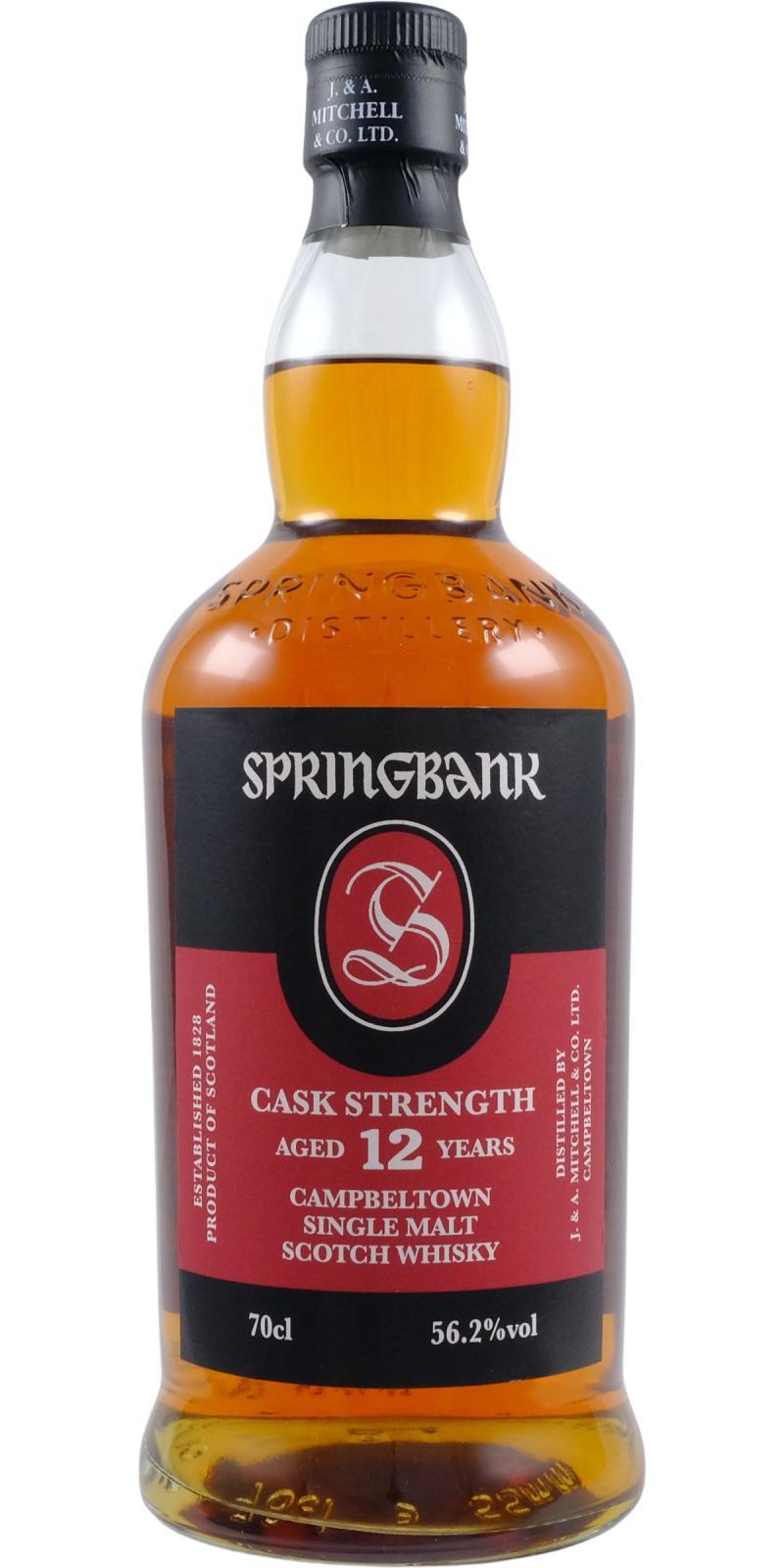 Springbank 12-year-old Cask Strength