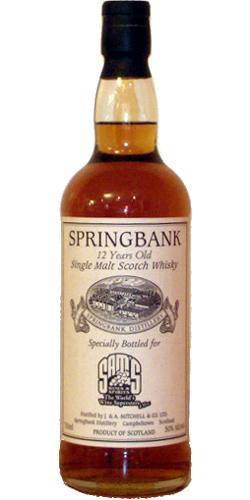 Springbank 12-year-old Private Bottling SAM'S Wines & Spirit