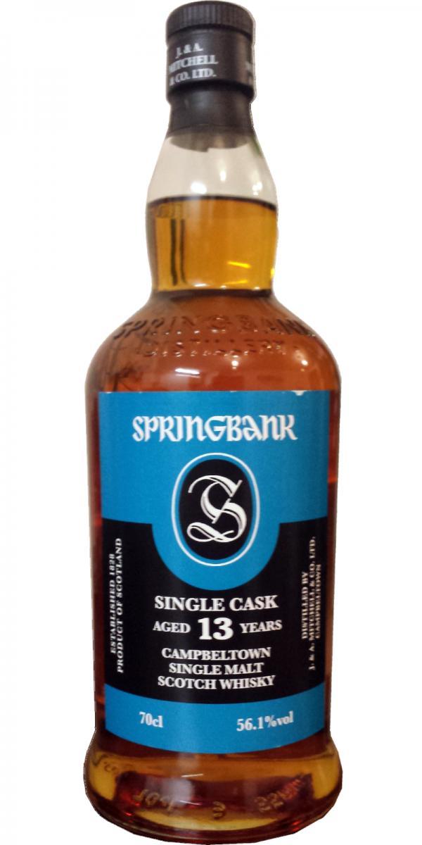Springbank 13-year-old Single Cask
