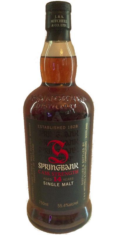 Springbank 14-year-old Cask Strength