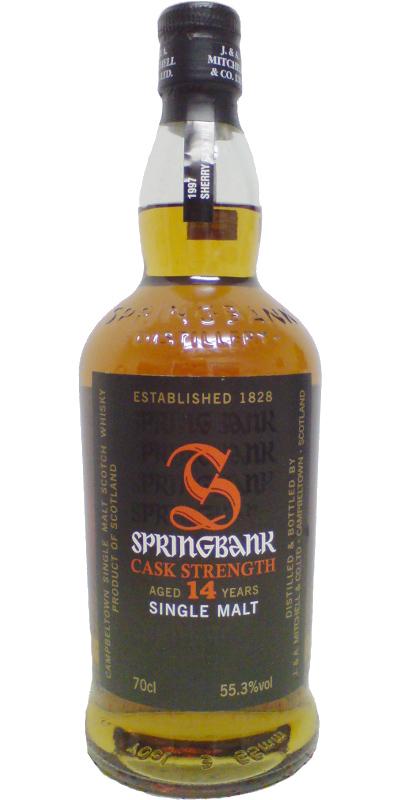 Springbank 14-year-old Cask Strength