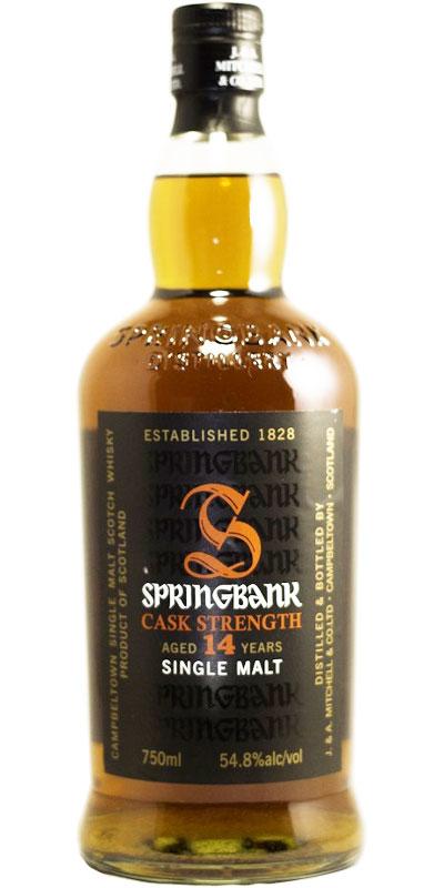Springbank 14-year-old Cask Strength