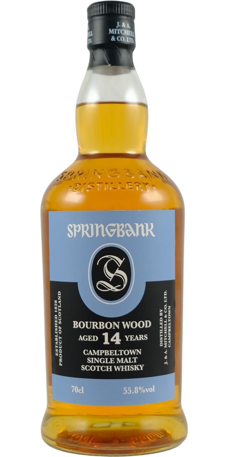 Springbank 14-year-old Bourbon Wood