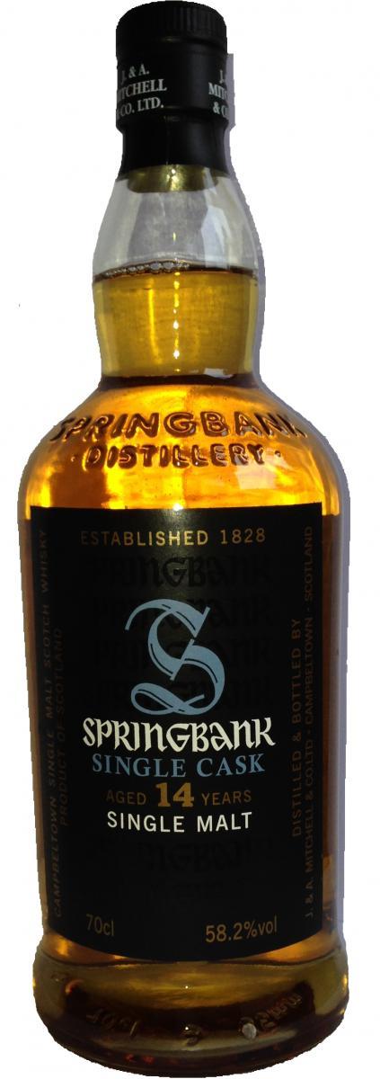 Springbank 14-year-old Single Cask