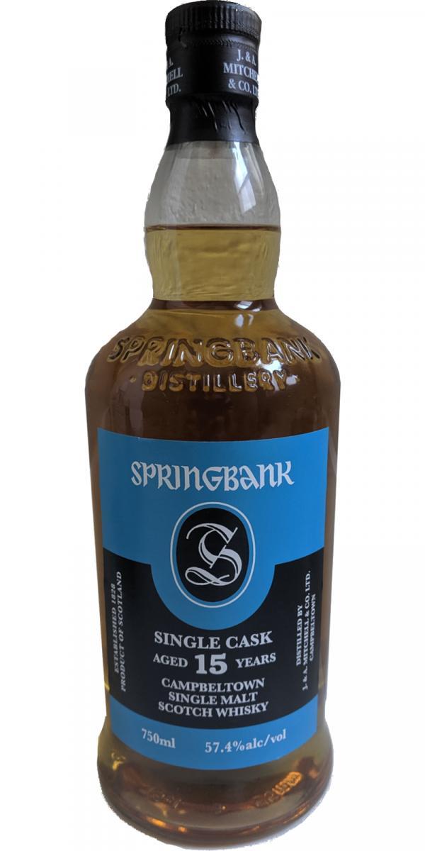 Springbank 15-year-old Single Cask